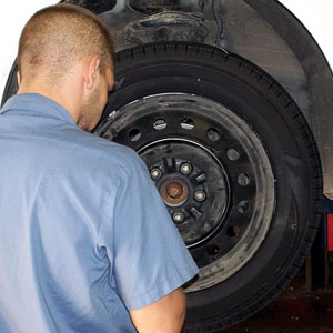 Inspecting Tire